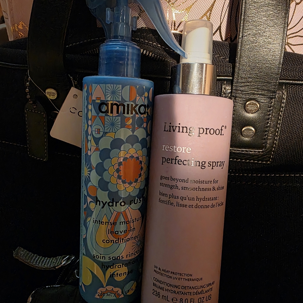 Amika and Living Proof Hair Care Set